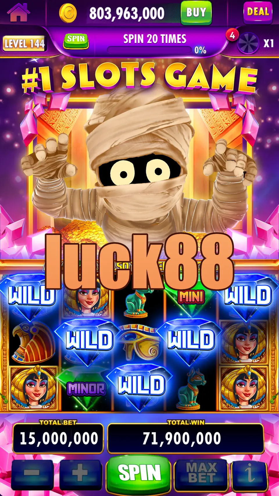 luck88 Capturas de tela Oficial APK